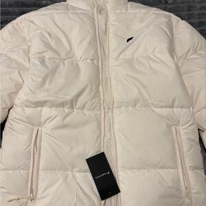 Cream Puffer Jacket